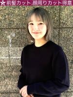 谷川　李奈　【小顔に見せる前髪、顔まわりのレイヤーカット】(タニカワ　リナ)