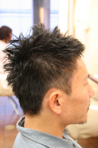 京都　美容室　メンズカット　おしゃれボウズ - hair Qril掲載
