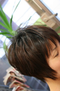 京都　美容室　ロングヘアからバッサリ　ショートBOBへ - hair Qril掲載