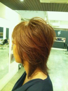 ミディアムウルフスタイル - ability hair掲載