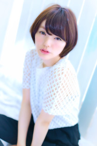 乾かすだけで♪大人ナチュラル小顔ショート★ - LOREN掲載