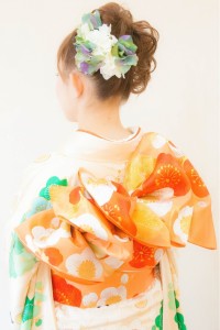 成人式　華やか振袖着付+ヘアセット - broto掲載