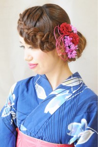 ヘアアップ♪浴衣着付け 関内　レンタル　花火大会元町中華街　 - broto掲載
