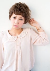 S/S ガールズショート　担当 森 - AUGUST hair nail掲載
