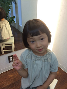 女の子カワイイ子供スタイル