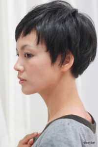  大人カジュアル★黒髪モードショート - Door Bell hair Living掲載
