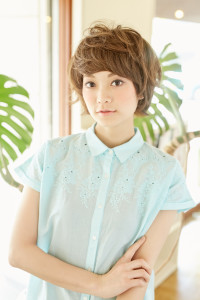 外はねパーマショート - Canopus hair&make up 溝の口掲載