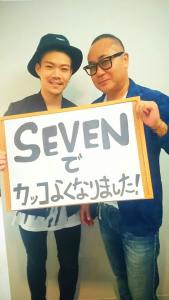 お客様スナップ - Men's Salon SEVEN掲載