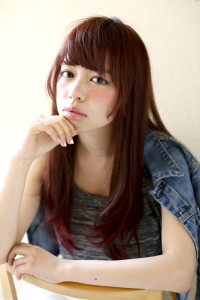 大人ロングストレート