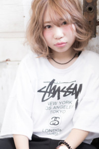 ミルキーベージュ×ラフショートボブ - I's New York PREMIUM TOYAMA掲載