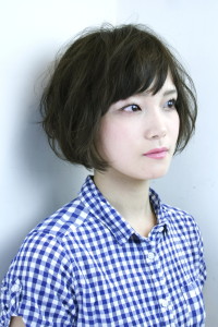 自然な質感のパーマボブスタイル - RENJISHI KICHIJOJI掲載