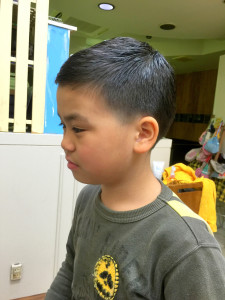 小学生の男の子ベリーショート - faccio hair design掲載