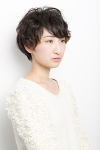ポイントカラー黒髪大人ショート - Keep hair design 自由が丘掲載