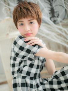 パリジェンヌみたいな…おめかしショート - mod's hair【モッズヘア】越谷/越谷西口店掲載