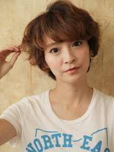 ナチュラルだけど品格が漂う大人パーマショート - hair ARKS 上大岡店掲載