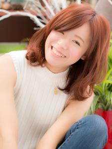 カラーがポイント☆ふわミディ - COVER HAIR bliss 【カバー ヘア ブリス】川口/ららテラス川口東口駅前店掲載