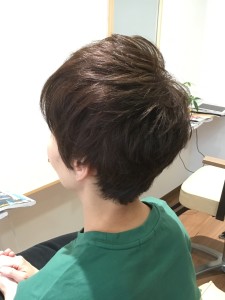 白髪染めショートスタイル - le ali掲載