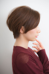 【aRietta】シルエットが抜群な耳掛けナチュラルショート - aRietta掲載