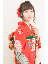 成人式　振袖着付け＋ヘアセット - broto掲載
