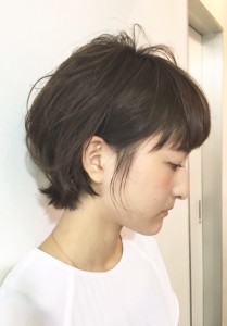 外ハネのウルフボブ☆担当高橋 - Que hair掲載