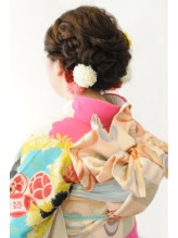 成人式　振袖着付け＋ヘアセット - broto掲載