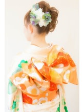 成人式　振袖着付け＋ヘアセット - broto掲載