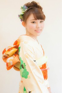 成人式　振袖着付け＋ヘアセット - broto掲載