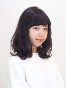 セミロング　エアリーパーマ - chakura arka Hair Salon掲載