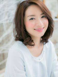 奥行き感ある…グロッシーミディアム - mod's hair【モッズヘア】上尾/上尾西口店掲載