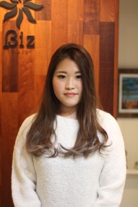 春グラデーション? - Biz hair掲載