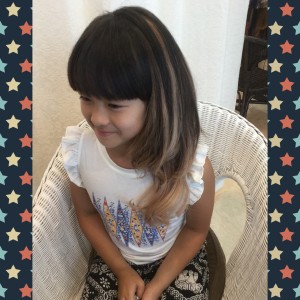 取れないシールエクステ グラデーションカラー