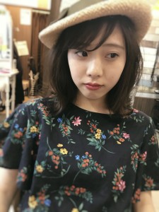 帽子がよく似合うsummarBOB - くせ毛に特化した髪質改善サロン　SORA掲載
