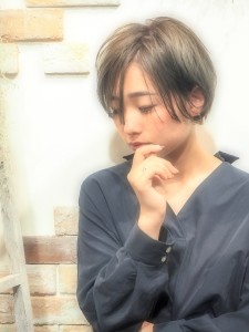 シースルー×うざバング☆グレージュショート - altino HAIR GARDEN 国分寺掲載