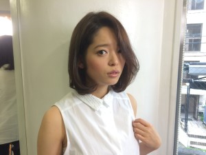 大人かわいいワンカールボブＱue hair高橋 - Que hair掲載