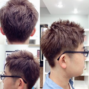 メンズベリーショート - COIFFURE掲載