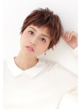 ベビーバングが可愛い大人ショートスタイル - hair＆spa egerie prime掲載