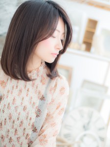 女っぽシンプル◎ハンサムストレート - mod's hair【モッズヘア】越谷/越谷西口店掲載