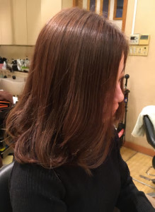 前髪長めミディアムボブ - impre'vu for hair掲載