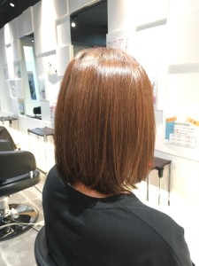 －5歳　40代のストレートボブ - anfection掲載