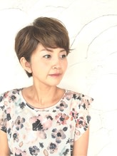 立体感ショートヘアー - LUCIDO STYLE L'eclat掲載