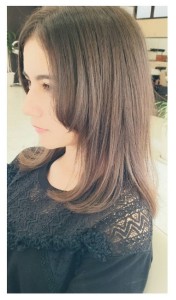 可愛いナチュラルサラサラストレートスタイル - Hair VERDE掲載