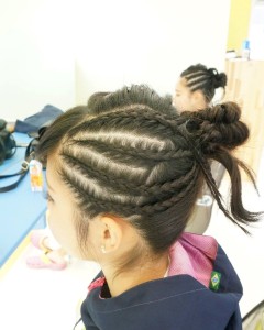 カジュアルコーンロウ - RULeR Hair Dressing掲載