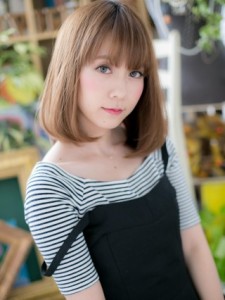 甘辛MIX☆★前下がり小顔ワンカール - COVER HAIR bliss【カバーヘア ブリス】戸田公園/戸田公園西口店掲載