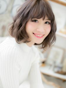 個性的カラー＆斜めバング☆ガーリーミディ - mod's hair【モッズヘア】上尾/上尾西口店掲載