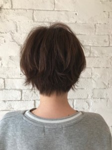 ＃ゲストスナップ　小顔ショート×やわらかグレージュ - mahae掲載