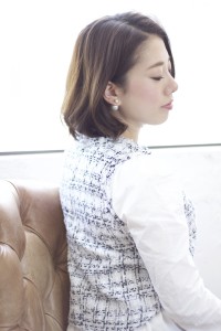 『Lino』お手入れ簡単かきあげボブ - Lino掲載