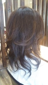 ミディアムレイヤースタイル - HAIR Espace掲載