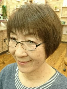 シニア・ショートグラデーションボブ - 美人冠掲載