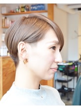 刈り上げツーブロックショートボブ - T LUXE BEAUTE掲載