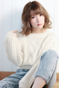 グレージュカラー×ひし形シルエットでエアリーに♪ - Piece hair&esthe 吉祥寺掲載